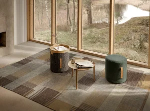 Modern Persian Carpet in house