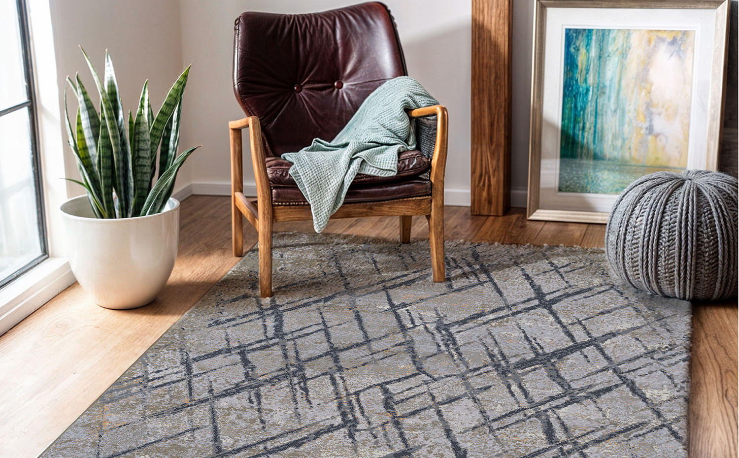 فرش 04D از کالیتۀ گلیم و گلیم‌پلاس