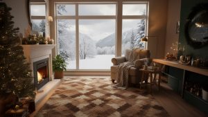 تغییرات فصلی و چیدمان فرش