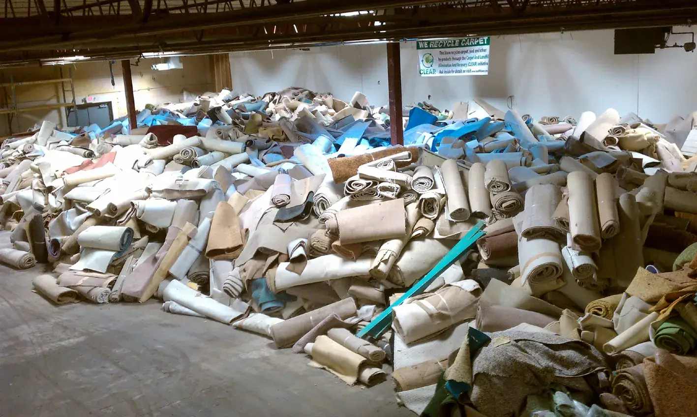 Recycling Carpet Waste